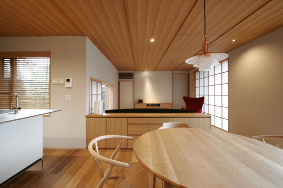 家具・建具・照明etc...計算されたバランスが美しい空間。